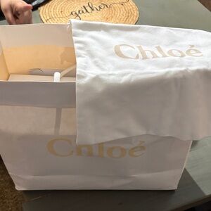 Chloé Dust Bag and Shopping Bag with shoes!